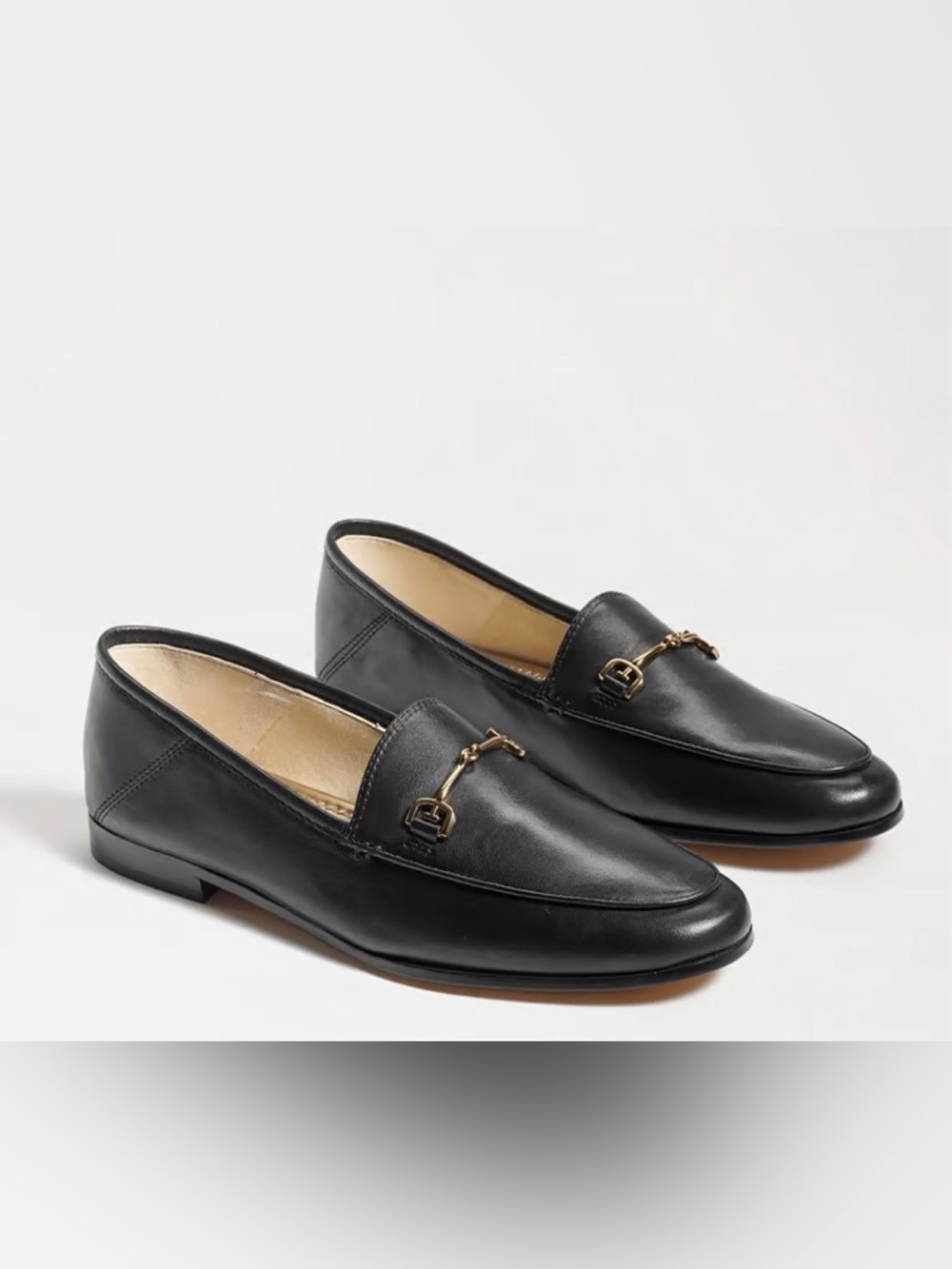 Sam Edelman Loraine Bit Loafer Black Leather Slip-On Women’s Size 7.5